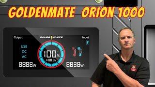 Goldenmate Orion 1000 LifePo4 100Ah Battery - Recreation, Emergency Preparedness, and Amateur Radio