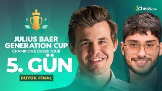 Büyük Final! Carlsen vs Alireza | Julius Baer Generation Cup 2024 | 5. Gün