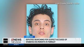 Lyon County Deputies search for 19-year-old suspect in stabbing.