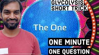 The one | one minute one question | Glycolysis | Short trick