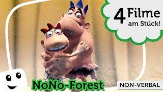 "NoNo Forest" Folge 24-27 - Cliffhanger! lustige Cartoons deutsch