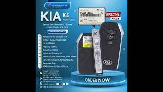 2021-2022 KIA K5 Genuine Smart Remote Key 7 Button 433MHz 95440-L2200 (OEM). #gskey #uae #key