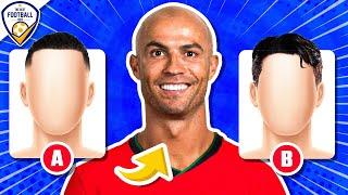 GUESS THE HAIR OF THE FOOTBALL PLAYER | FOOTBALL QUIZ 2024