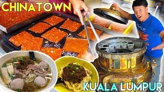 MIND BLOWING Street Food in CHINATOWN Kuala Lumpur Malaysia