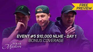 Poker Masters 2024 | Event #5 BONUS COVERAGE with Chino Rheem, Jeremy Ausmus & Kristen Foxen