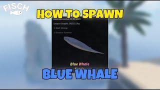 How to Spawn WHALE MIGRATION and Catch THE BLUE WHALE in Roblox Fisch!