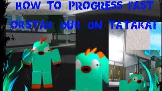 | Roblox Tatakai | How to fastest way to train everything | How to start the game