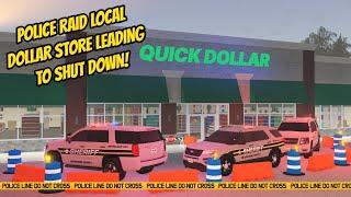 Greenville, Wisc Roblox l Police RAID DOLLAR STORE Shut Down - Voice Roleplay