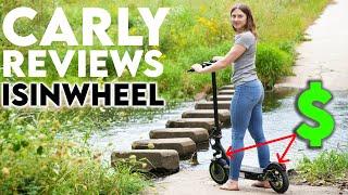 Carly Reviews New Electric Scooter ISINWHEEL S9 Max