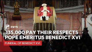 Funeral of Benedict XVI: 135,000 pay their respects to Pope Emeritus