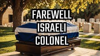 Funeral held for Israeli army colonel killed in Gaza