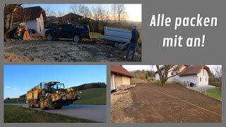 Mit Auto im Garten stecken geblieben, neuer Rübenvollernter & Heizung repariert | Vlog #4