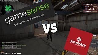 skeet.cc beta vs aimware.net 2v3 mm hvh