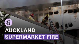 Large supermarket fire send smoke billowing across central Auckland - cause unknown | Stuff.co.nz
