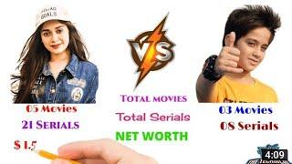 jannat zubair VS ayaan zubair comparison ll video made by Maninder jassi bestest videos