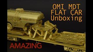 Brass Review: Overland Merchants Dispatch Flat Car with Milk Trailers. AMAZING