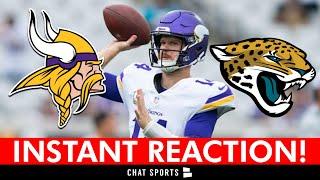 Vikings Fan Reacts To CRAZY WIN Over Jaguars