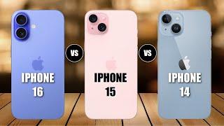 iPhone 16 Vs iPhone 15 Vs iPhone 14