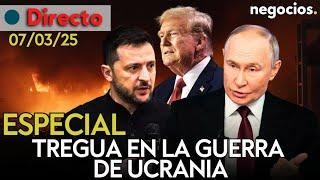 DIRECTO: ESPECIAL: PUTIN ACEPTA LA TREGUA DE EEUU EN UCRANIA CON CONDICIONES: ¿NUEVO LOGRO DE TRUMP?