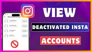 How To See Deactivated Instagram Account | Know Deactivated Instagram Profile