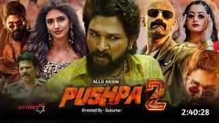 Pushpa 2 Full Movie Hindi Dubbed South Reaction | Allu Arjun New Movie | Rashmika | Latest Movie