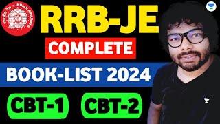 RRB JE 2024 | Complete Book List Railway CBT-1 & CBT-2 New Exam Pattern #rrb #alp