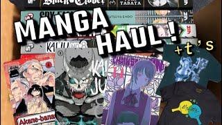 Manga Haul Unboxing.. Also Anime Merch !