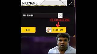 How To Get Free Name Change Card#freefireshort #viral #freefire #shorts