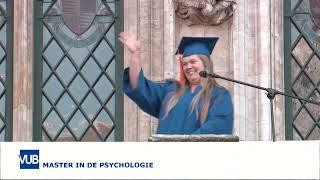 VUB Graduation Ceremony Class of 2023: Psychology and Educational Sciences