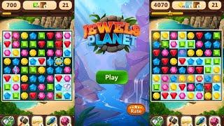 Bermain Games - Jewels Planet Free Match 3 & Puzzle by Teskin Part 3 ( Gameplay Android )