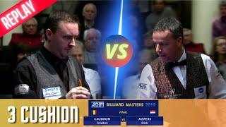 FINAL 3 Cushion  - AGIPI 2010  - Dick JASPERS vs Frédéric CAUDRON