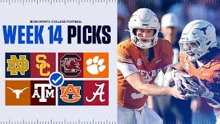 Picks for EVERY Top 25 game in College Football [Full Week 14 Predictions]