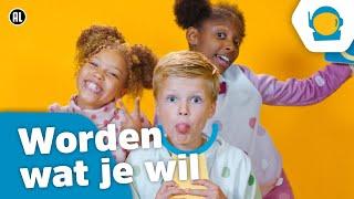 Kinderen voor Kinderen - Worden wat je wil (Officiële Kinderboekenweek videoclip)