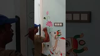 Pichwai Cow art & Kamal Talai wall Art by Bilal khan #pichwaiart #pichwaipainting
