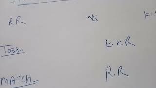 Rajasthan royals vs Kolkata knight riders who win toss and match today #ipl-2025
