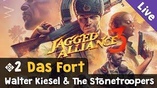 #2: Das Fort  Let's Play Jagged Alliance 3 (Livestream-Aufzeichnung)