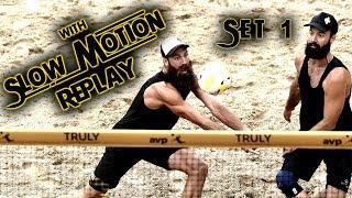 McKibbin/McKibbin vs. Paulis/Samuels | AVP Manhattan Beach Open