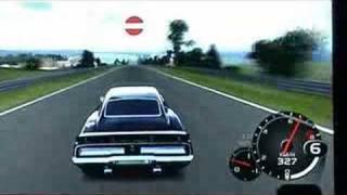 Charger 1969 doing 382 km/h