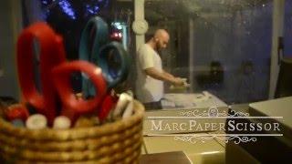 MarcPaperScissor 3D Woodcut Mural Time-lapse