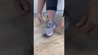 Kate from Pioneer Podiatry showcases 3 genius ways to tie shoelaces