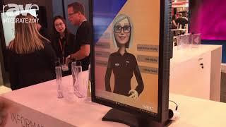 Integrate 2017: NEC Display Demos the NEC Welcome Kiosk With Facial Recognition