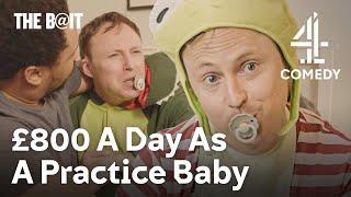 This Man Hires Himself Out As A Practice Baby | The B@it | Channel 4