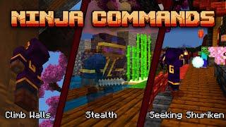 Become a Minecraft Ninja! Easy Bedrock Command Tutorial!