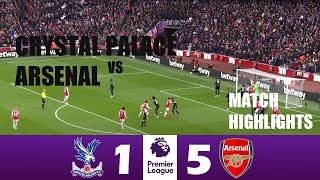 Crystal Palace vs Arsenal 1-5 | 2024 Premier League | Match Highlights