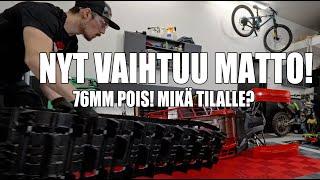 Miten vaihdetaan telamatto uuteen Lynx Shredderiin?! - Matalempaa lappua alle!