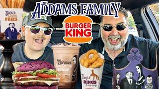 We TRIED Burger King's Addams Family Menu and THIS Happened!