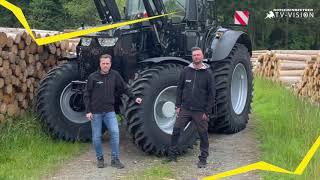 Kotschenreuther Systemschlepper, der Alleskönner im Wald-, Forst-, Land-,Kommunalbetrieb mit Kran FL