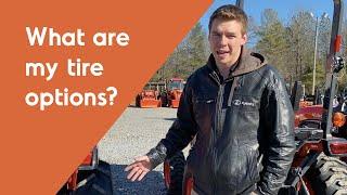 What are my tractor tire options?