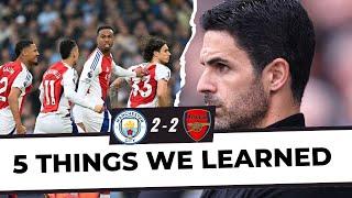 ARSENAL 2-2 MANCHESTER CITY: THRILLING GOALS FROM HAALAND, CALAFIORI, GABRIEL | Post Match Analysis