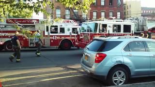 FDNY Ladder 42 "La Casa Del Elefante" Taking Up From A 10-75 In The Bronx